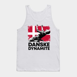 Danmark  Danske Dynamite Denmark Black Tank Top